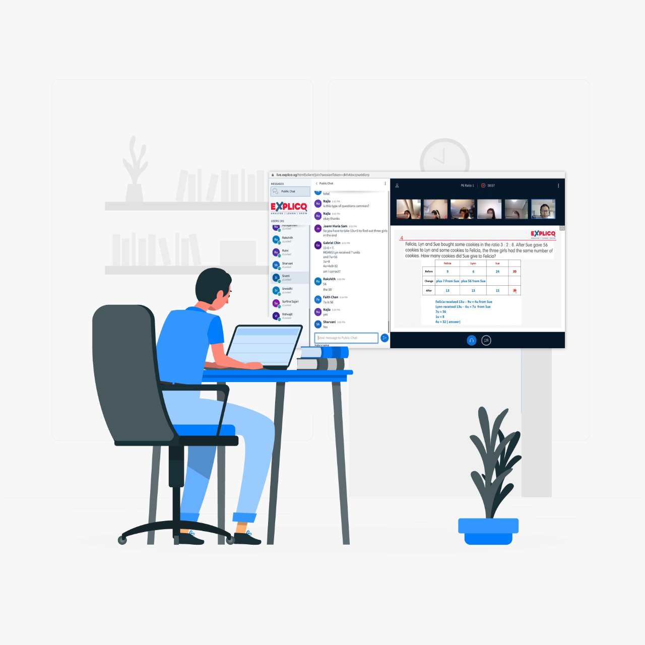 Live session quiz